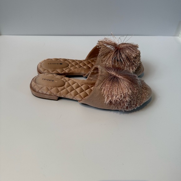 Birdies The Songbird Mule Pom Pom Slip-On Size 7.5 - Picture 2 of 6